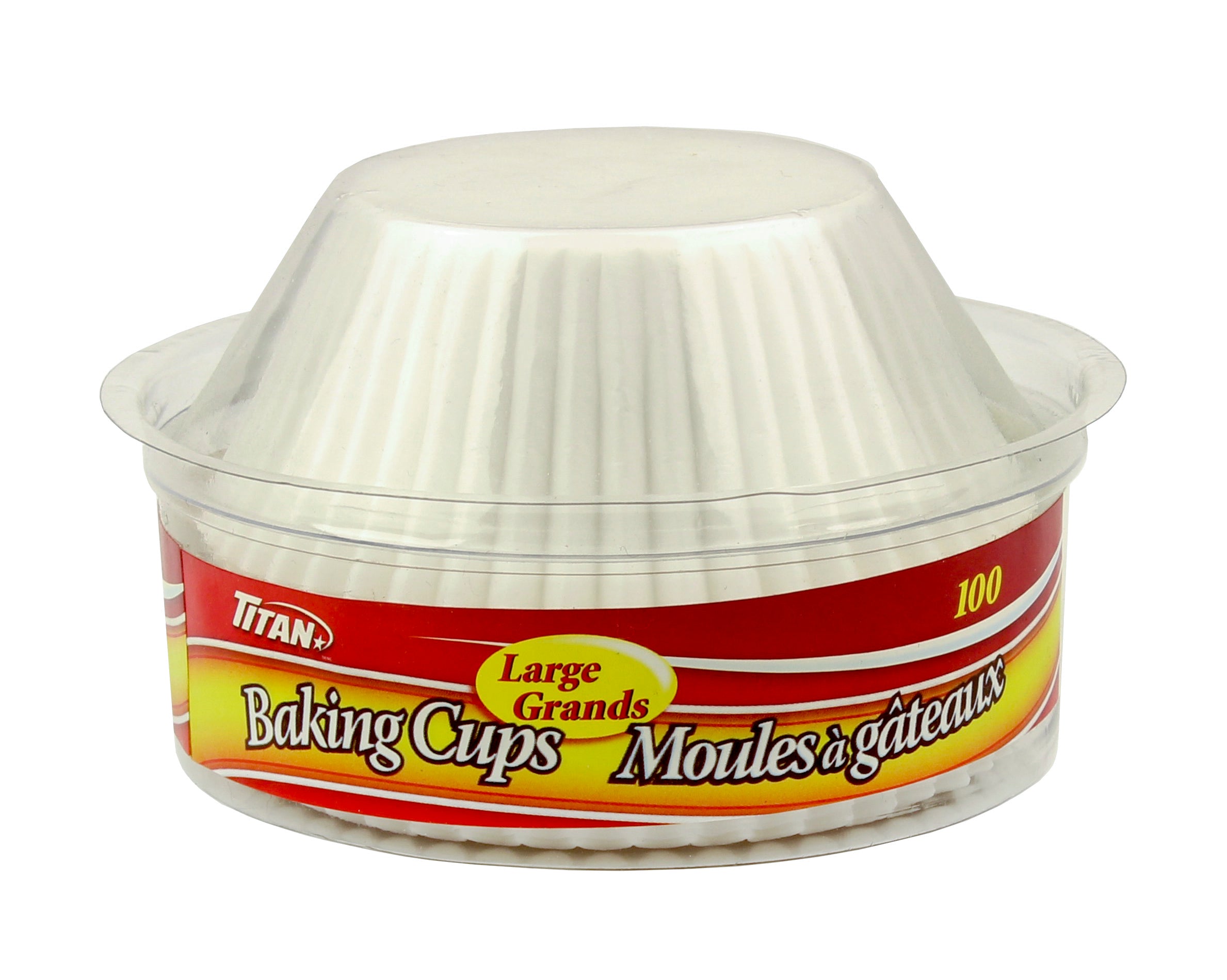 Titan Large Baking Cups 100/Pk