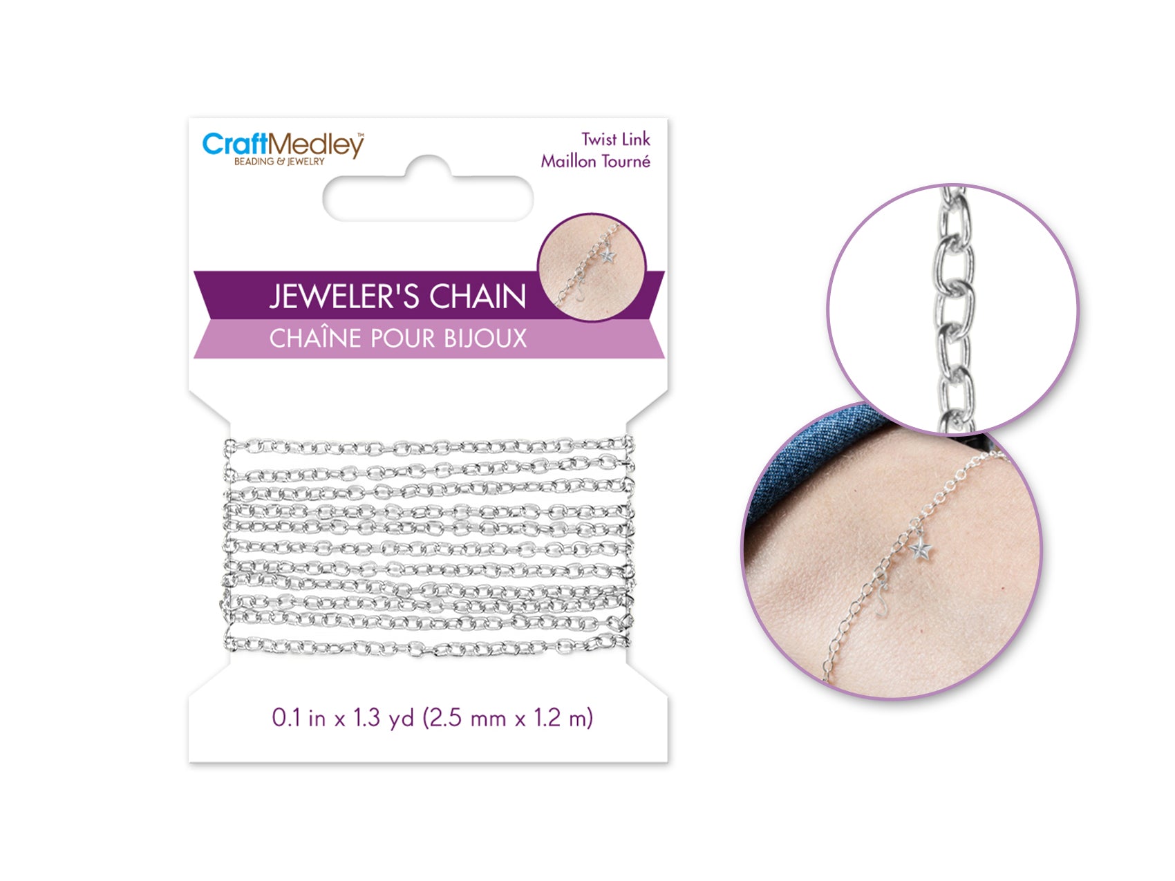 Jeweler’s Chain, Silver