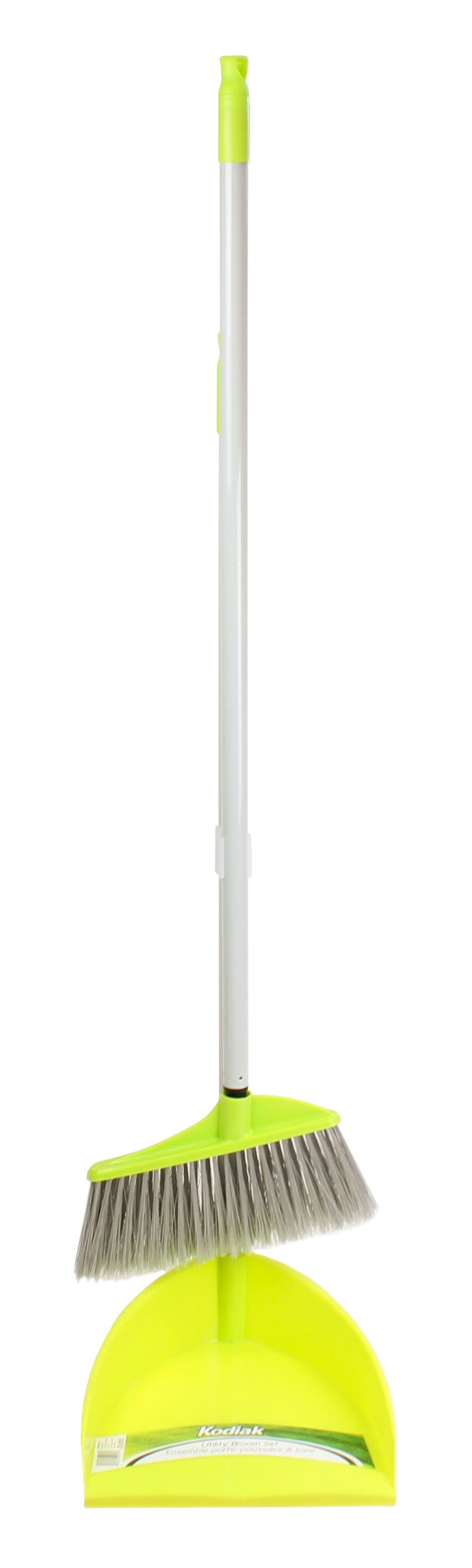 Kodiak Lobby Broom And Dust Pan W/Handle And Hook