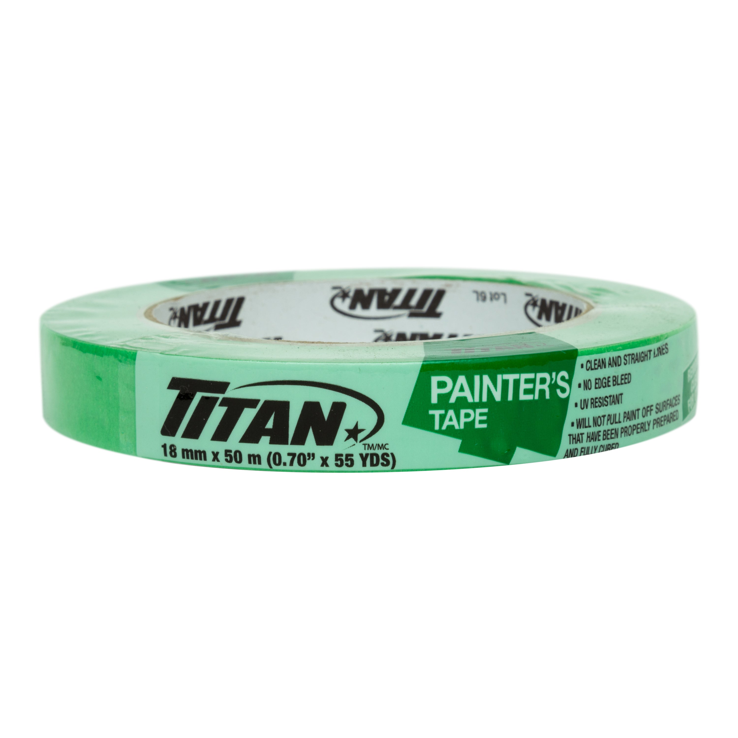 Titan Painters Masking Tape 18Mm X 50M