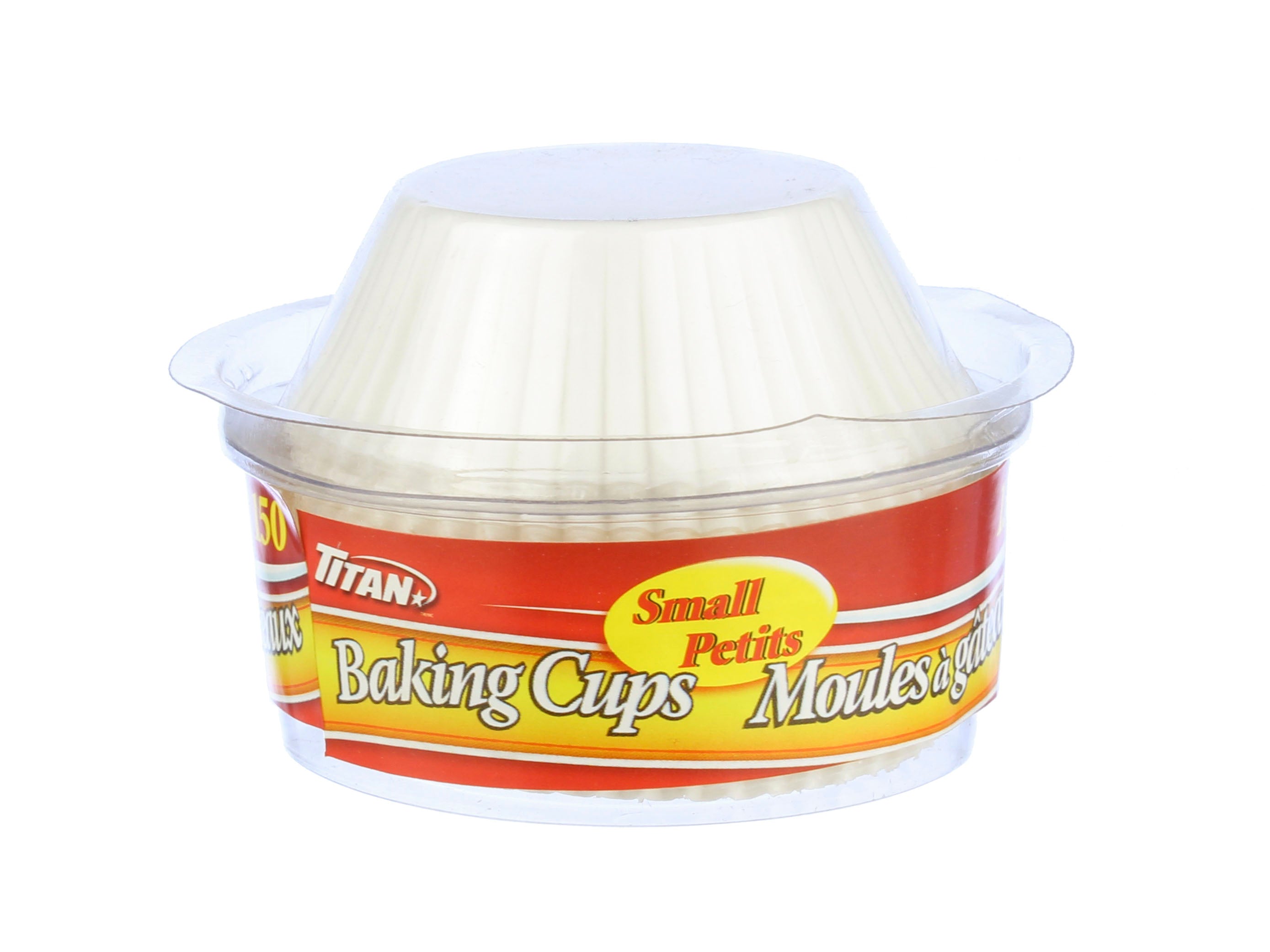Titan Small Baking Cups 150/Pk
