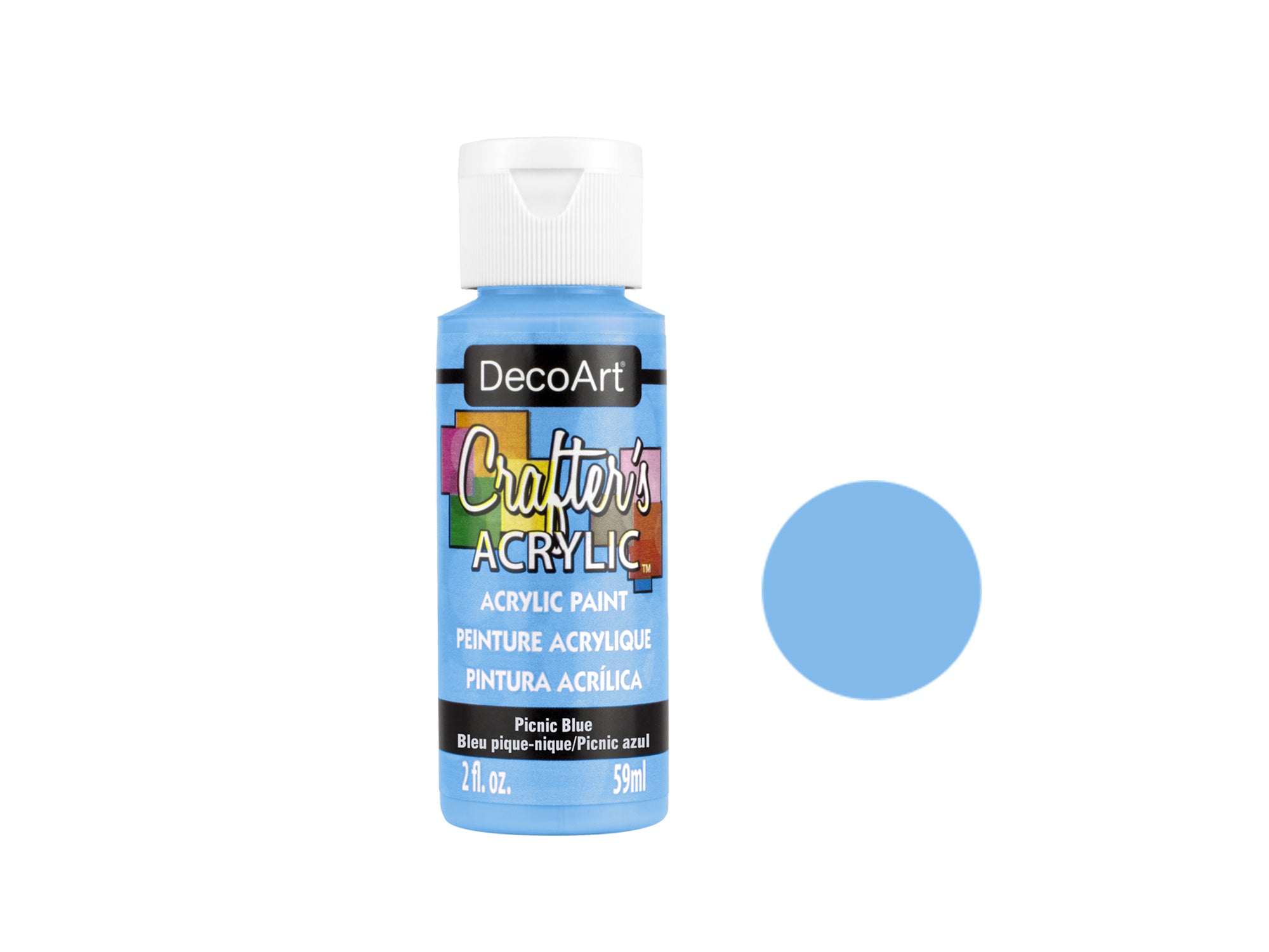 Picnic Blue Acrylic Paint, 2 oz