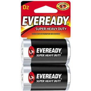 Eveready Battery D Size 2Pk