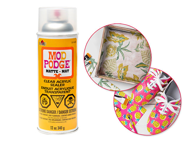 Mod Podge: 12oz Acrylic Spray Sealer Matte