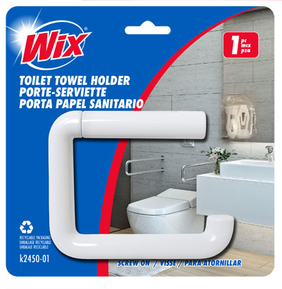 White Toilet Paper Holder