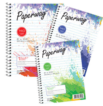 Spiral Notebook, 140 Sheets