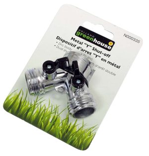 Zinc 2 Way Shut-off with Switch