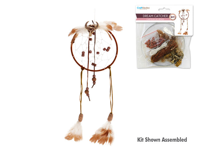Craft Medley Kit: DIY 16.8"x4.8" Dream Catcher Kit