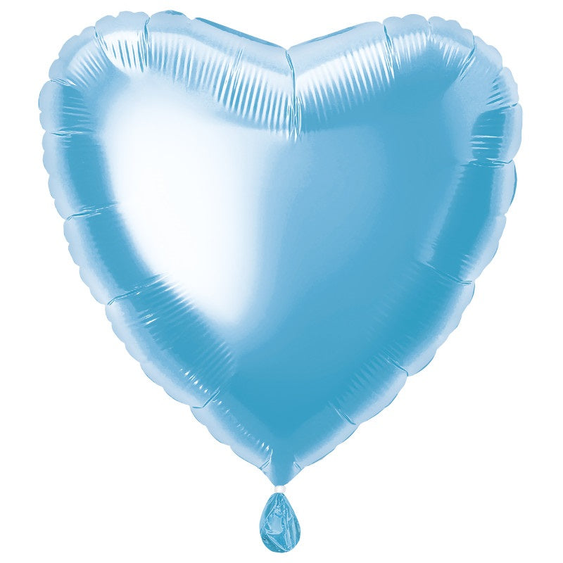 Solid Heart Foil Balloon 18"