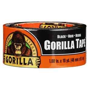 Gorilla Tape Black 1.8"x10 Yard