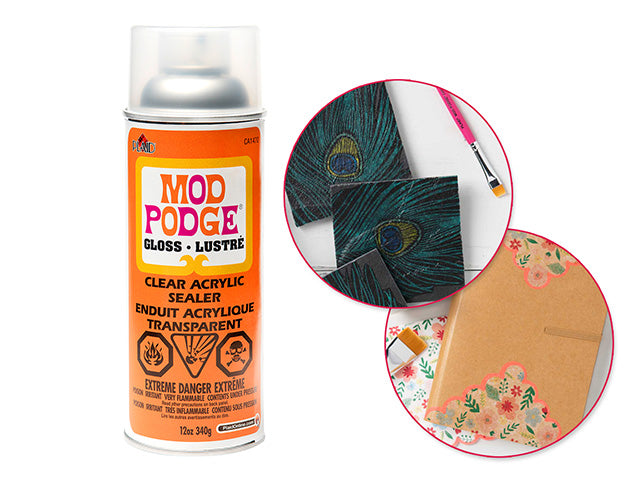 Mod Podge: 12oz Acrylic Spray Sealer Gloss
