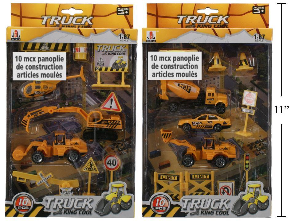 10-Piece Construction Playset