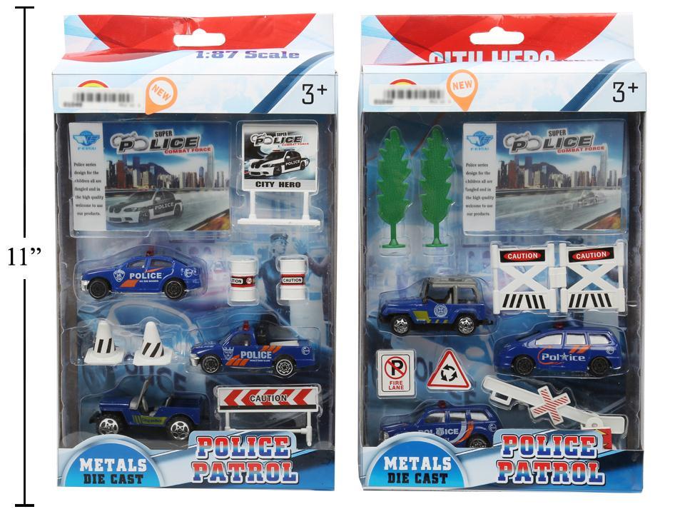 10-Piece Police Playset