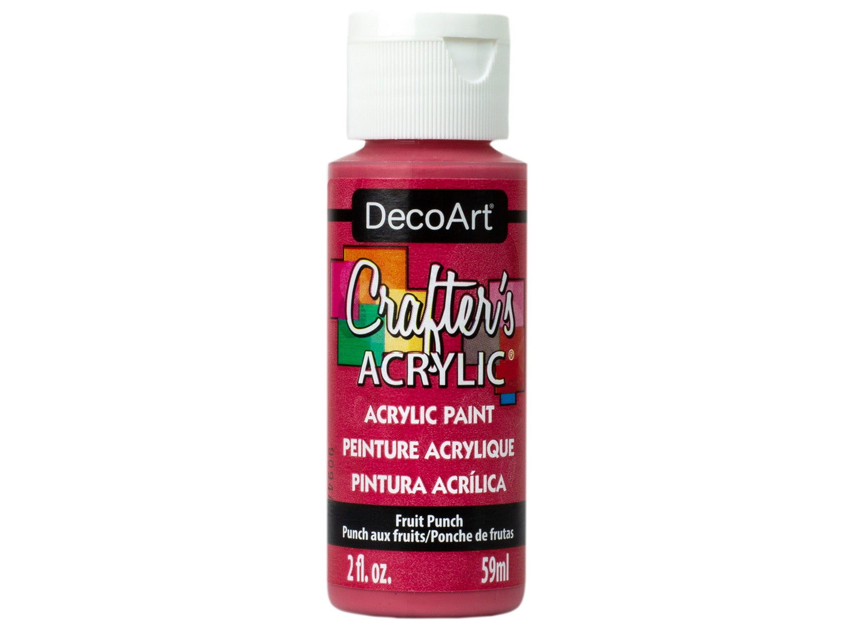 Crafters Acrylic Paint: 2oz 2019 New Colors DCA147-163 148 Fruit Punch