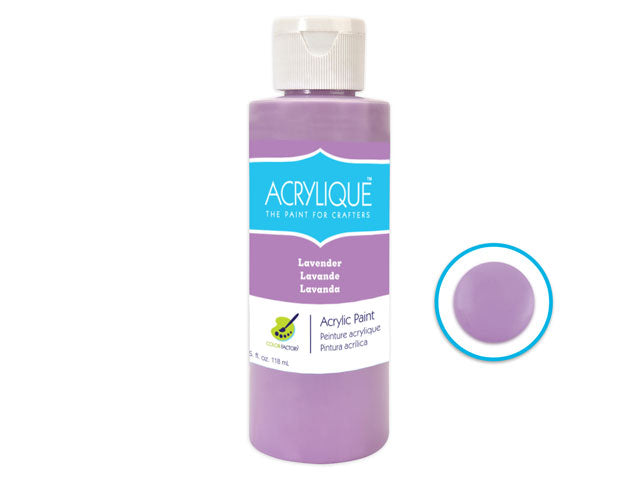 Color Factory's 4oz Acrylic Paint in 140 Lavender for Crafters