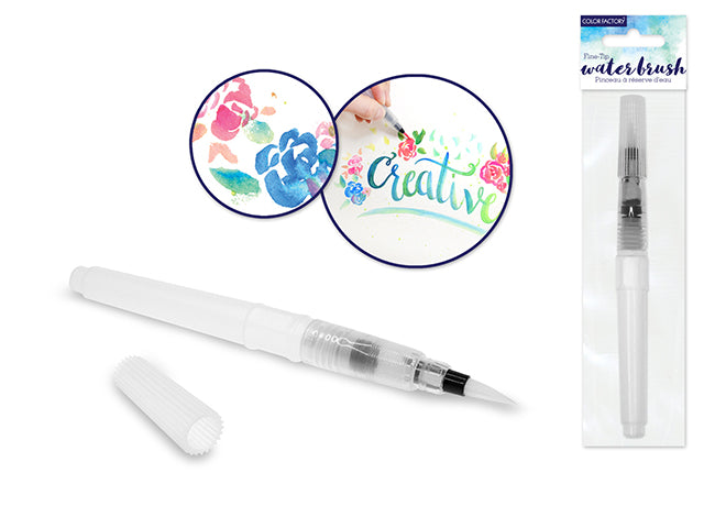 E-Z Fill Fine Tip Water Brush by Color Factory Tool