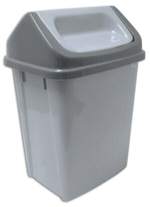 Swing Top Lid Wastebasket