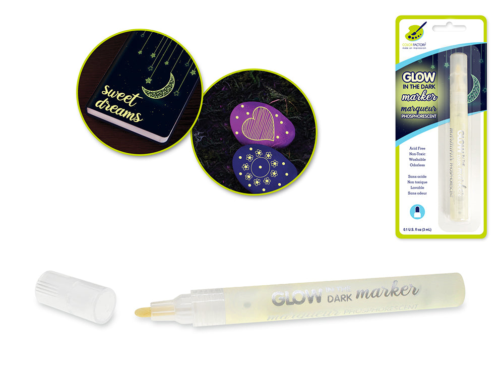 Color Factory's Luminescent Glow in the Dark Marker, 3ml