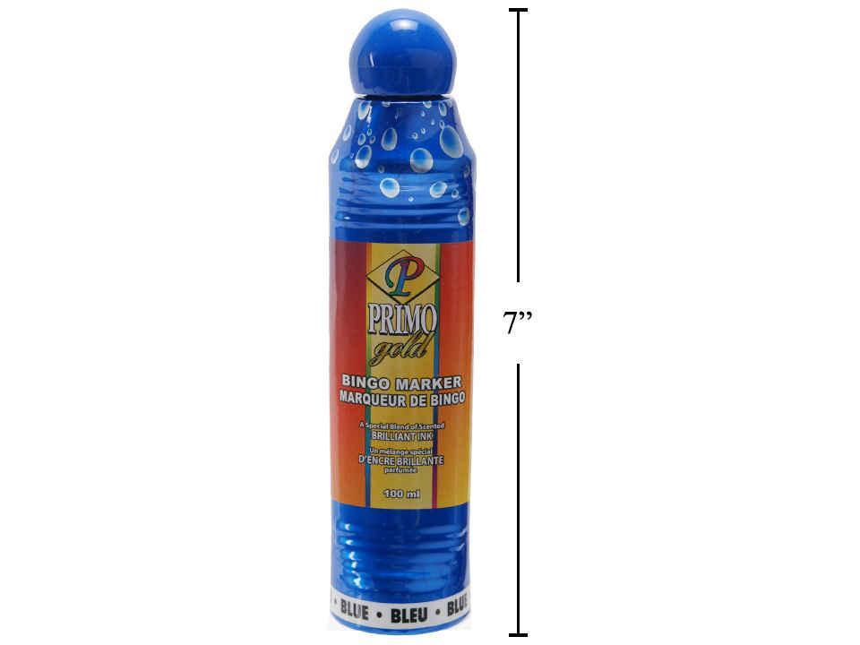 O.WKs. Primo Gold Scented Bingo Dabber in Blue, 100ml