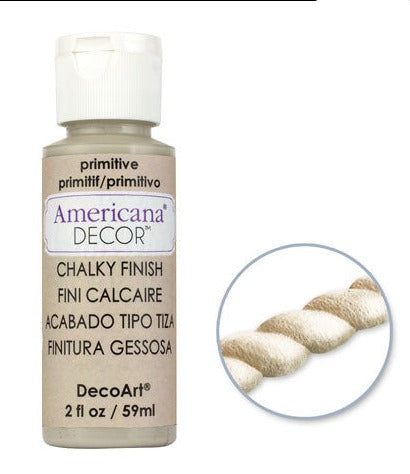Decoart Paint: 2oz Chalky Finish Americana Decor ADC01-ADC29 ADC26 in Primitive Finish