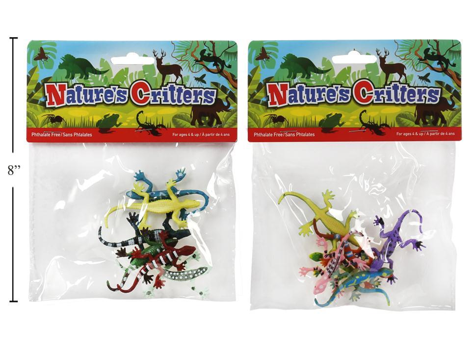 Nature's Critters 6-Piece Small Lizard
