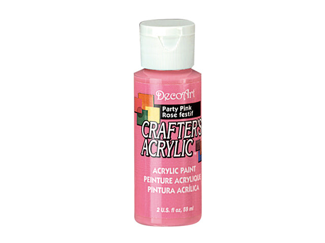 Crafter's Acrylic Paint: 2oz Craft & Hobby DCA01-DCA173 in 98 Party Pink