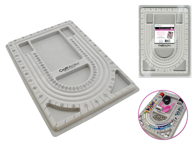 Flocked Bead Design Board 9.4"x12.6" for Beading/Jewelry Tool