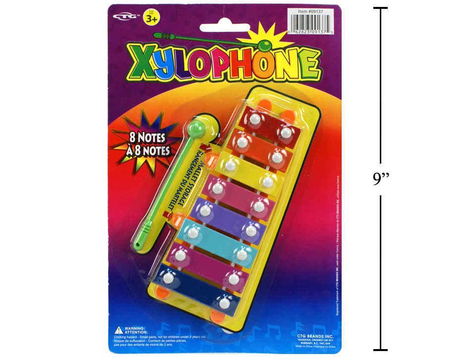 5.5' 8-Note Colorful Xylophone