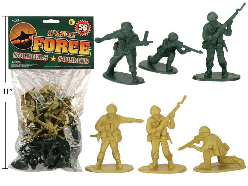 50-Piece Assault Force Soldier Set