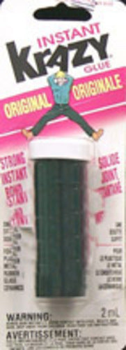Krazy Glue KG98848R Colla Istantanea A Colori - 5,1 Gr, Pennello Applicatore, Asciuga Trasparente - 4
