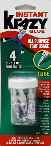 2-To-Go Krazy Glue, Pack of 4