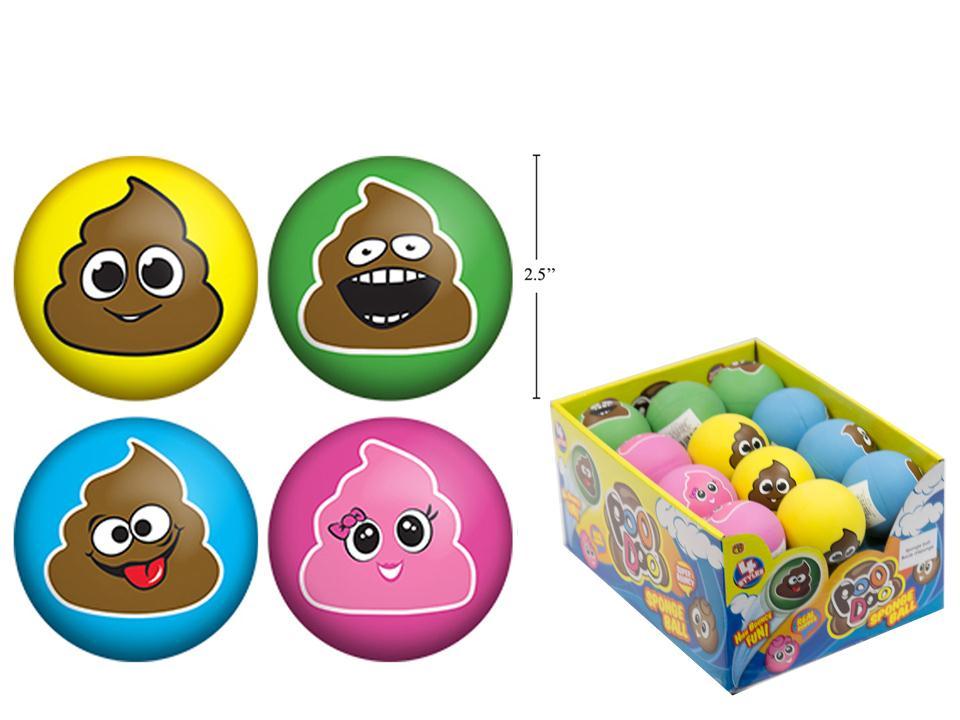 Poo Doo 4" Sponge Ball