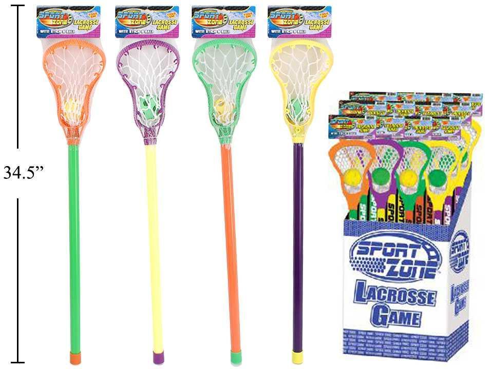 32"Sport Zone Lacrosse Stick & Ball Game
