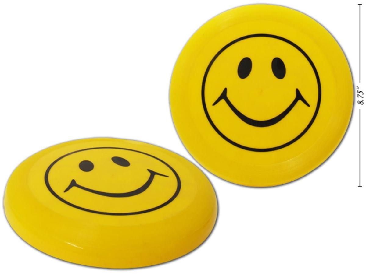 Smiley Face 8.75" Flying Disc