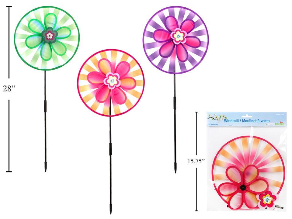 12" Mandala Double Pinwheel