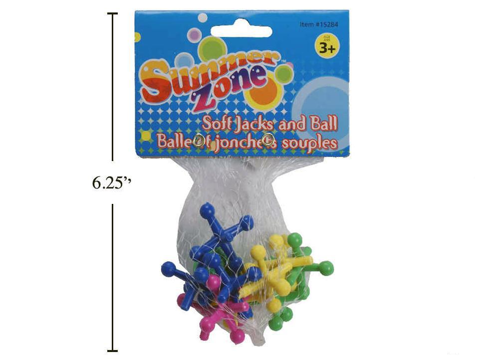 Summer Zone Soft Jax & Ball Set