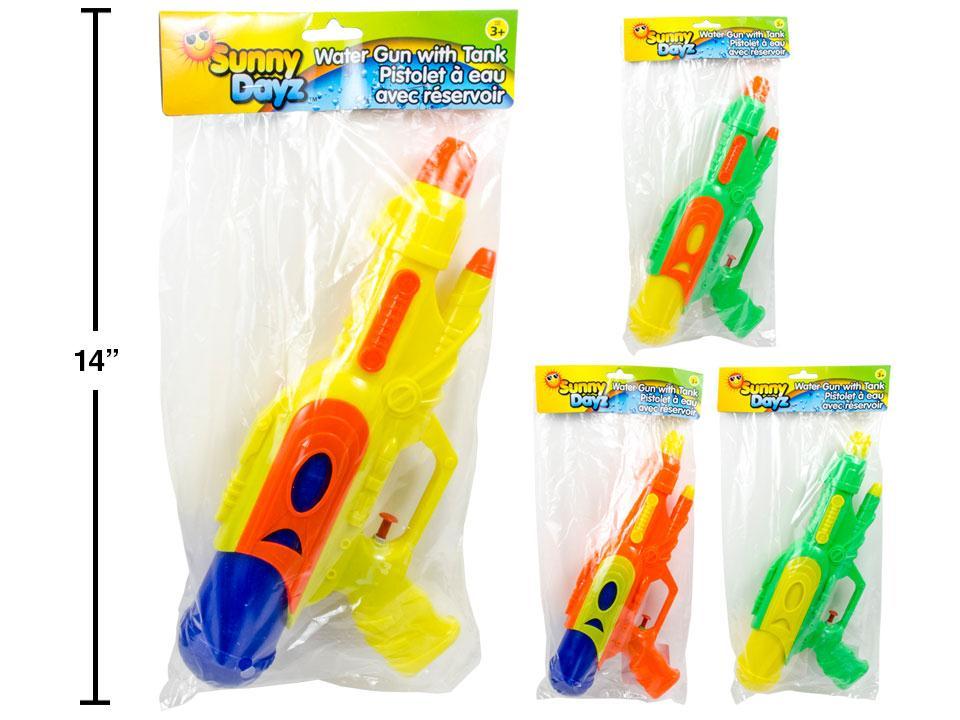 Sunny Dayz 12.5"H Water Blaster Gun w/Tank