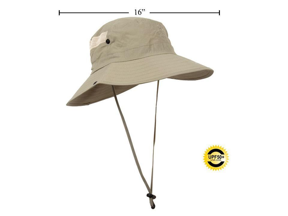 Camping Sun Dodger Wide Beam Hat, (UV50+ Protection)