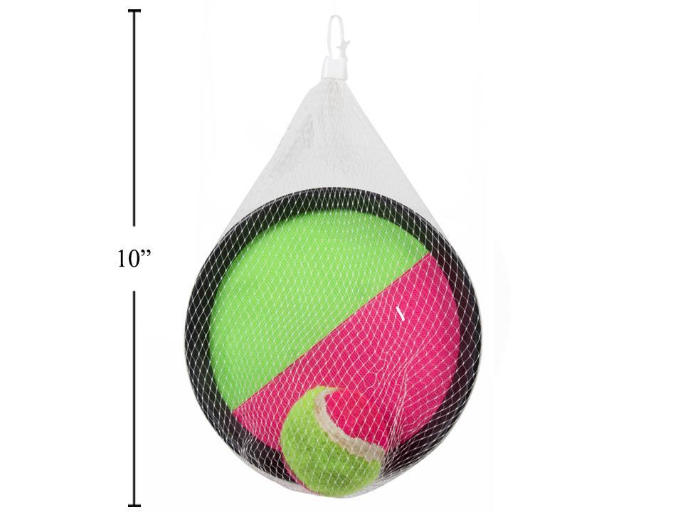 Summer Zone 2pcs Velcro Mitts with Ball in Net Bag