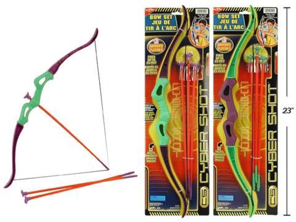22.5" Cyber Bow with Arrows Set