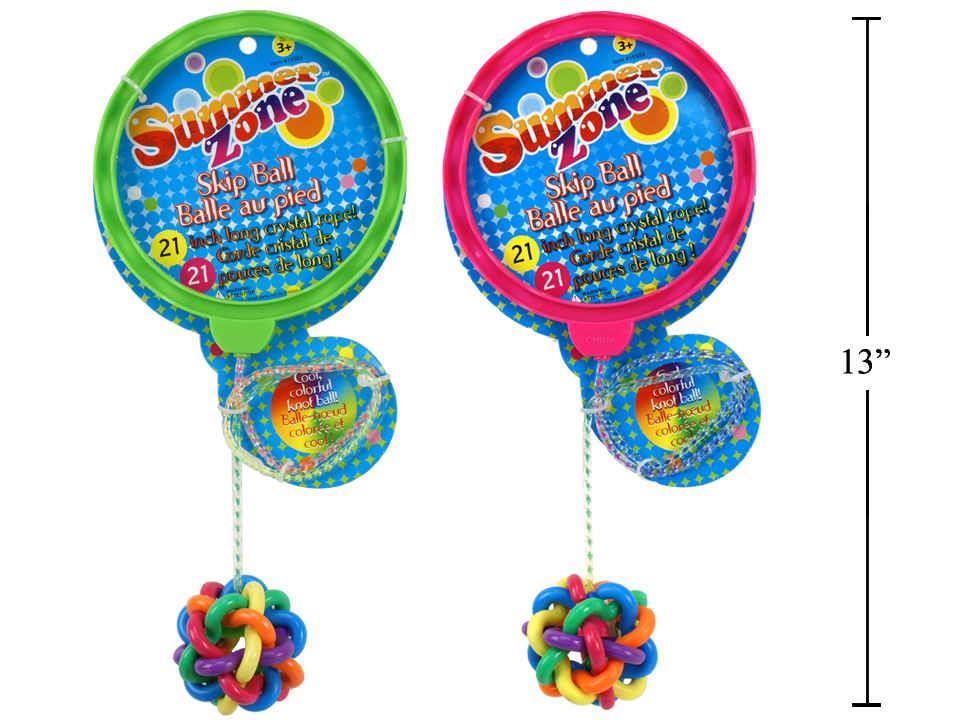 Summer Zone 21" Skip Ball, 2asst. Colours