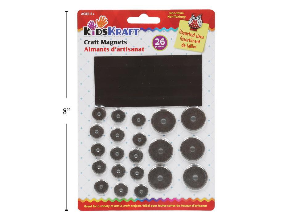 KD.Kr. 26-Piece Craft Magnets