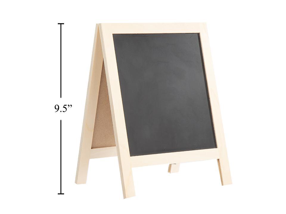 Time 4 Crafts A-Frame Double-Sided Chalkboard with Easel