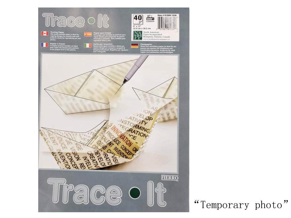 9" x 12" Tracing Paper, 30-Sheet Bulk Pack