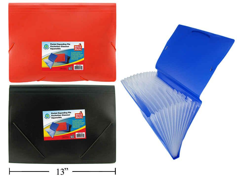 O.WKs.13-Pocket Document Folder, 13x9.5"
