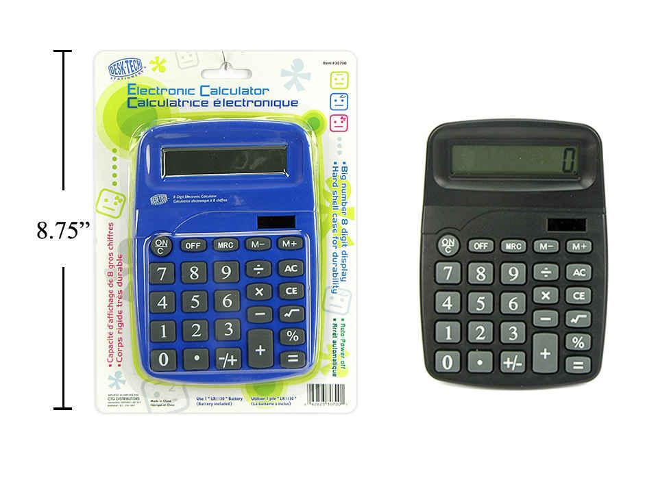 Desk Tech Desktop Calculator with 8-Digit Display
