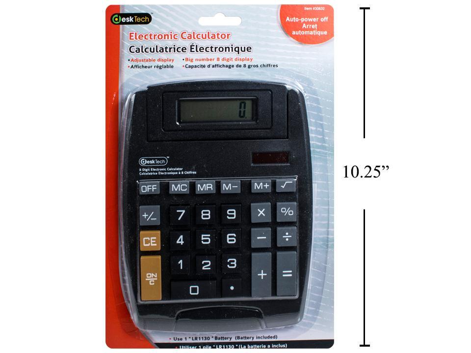 Desk Tech Large Display Desk Calculator