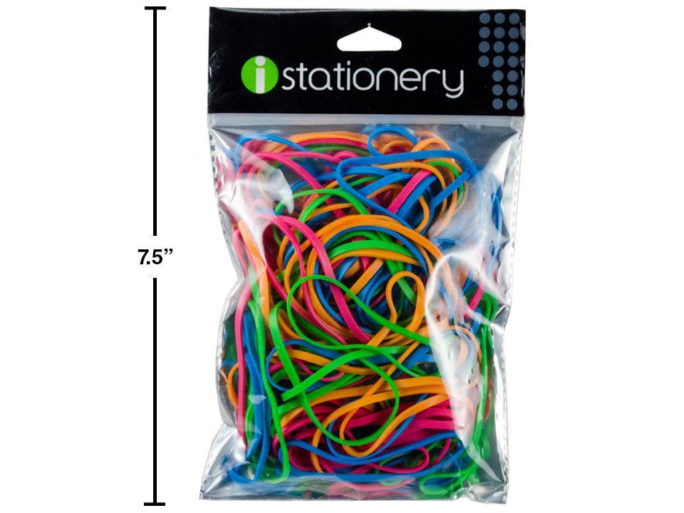 iStationery's #32 60g Rubber Bands in 4 Assorted Colours
