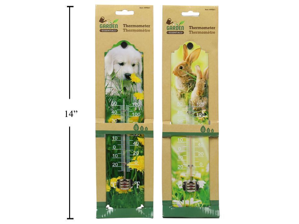 Garden E. 11.6" Plastic Garden Thermometer