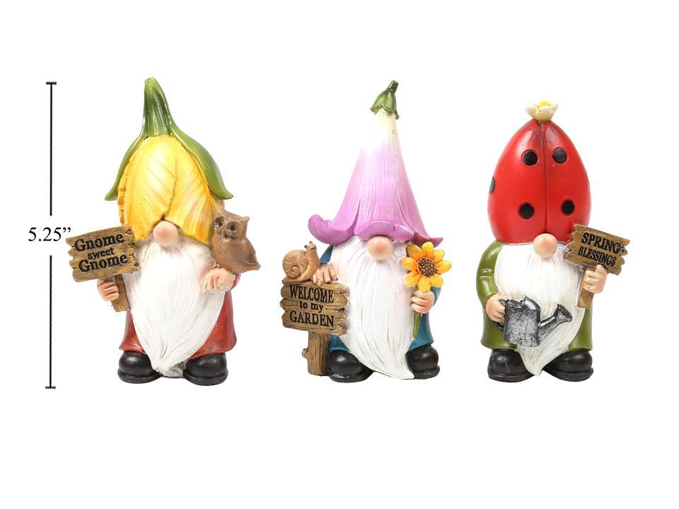 Country Garden 5.16"H Polyresin Gnome